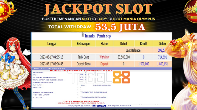 Bukti jackpot Togel88 #9