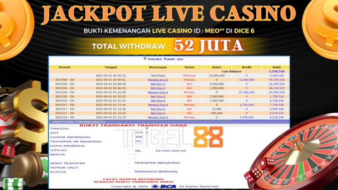 Bukti jackpot Togel88 #54