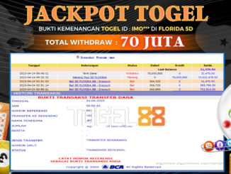 Bukti jackpot Togel88 #121