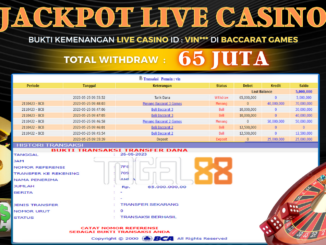 Bukti jackpot Togel88 #201