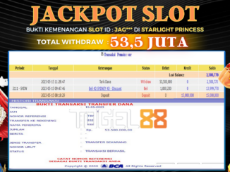 Bukti jackpot Togel88 #182