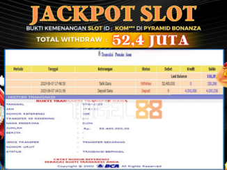 Bukti jackpot Togel88 #234