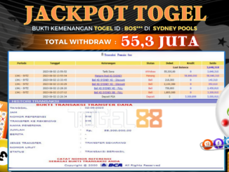 Bukti jackpot Togel88 #217