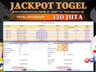 Bukti jackpot Togel88 #233