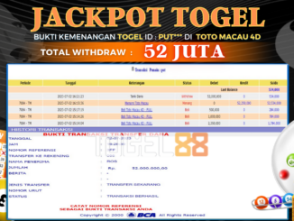 Bukti jackpot Togel88 #274